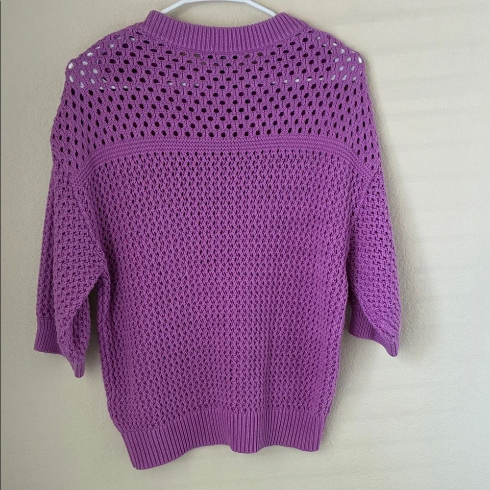 J. Crew Lavender Knit Sweater